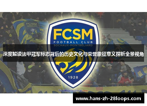 深度解读法甲冠军标志背后的历史文化与荣誉象征意义探析全景视角